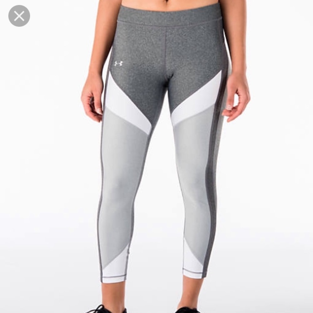 Gently Used Gray Under Armour Crop Pants M